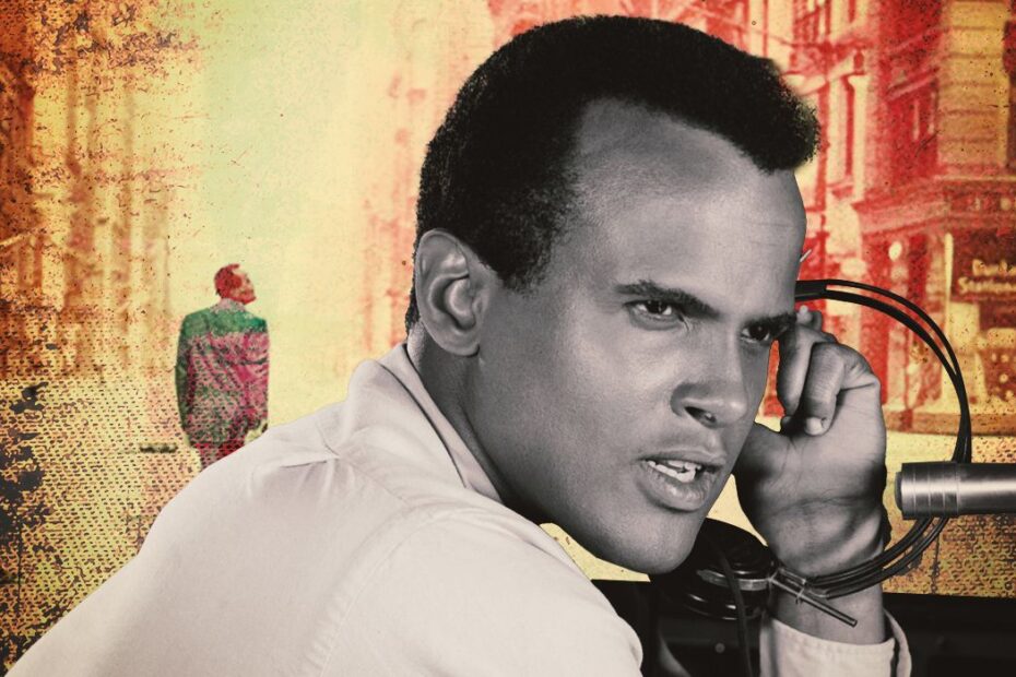 Na década de 1950, Harry Belafonte se destacou como um dos poucos atores negros a ter a oportunidade de ser um protagonista em Hollywood. Juntamente com Sidney Poitier, os papéis de Belafonte eram limitados e frequentemente moldados pela sua identidade racial. Uma de suas performances mais marcantes é no drama apocalíptico "The World, the Flesh and the Devil", lançado em 1° de maio de 1959. Este filme foi lançado em uma época em que os Estados Unidos enfrentavam uma crescente preocupação com a ameaça da guerra nuclear e começavam a se conscientizar do Movimento dos Direitos Civis. Harry Belafonte e o Impacto de um Futuro Devastado nos Anos 50