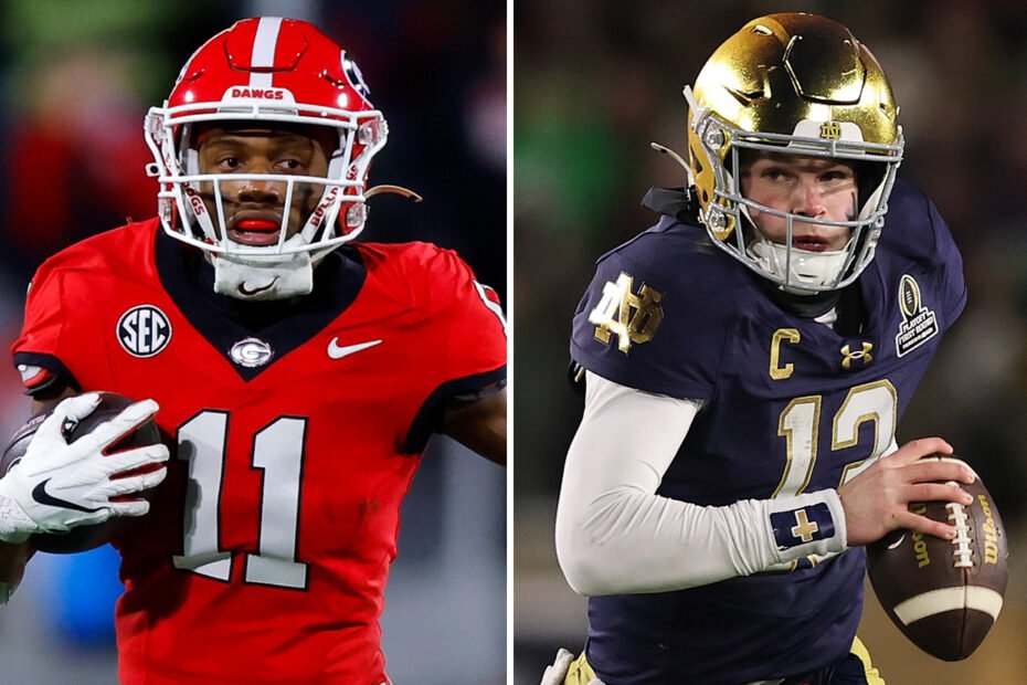 Prepare-se para a grande batalha: Georgia enfrenta Notre Dame!