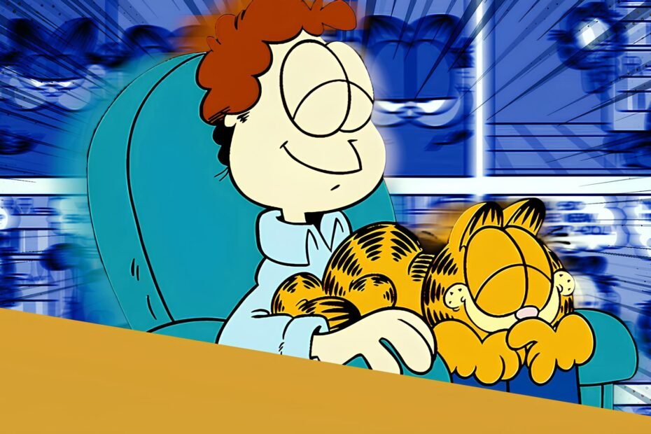 Riso e Preguiça: As Aventuras Hilárias de Garfield