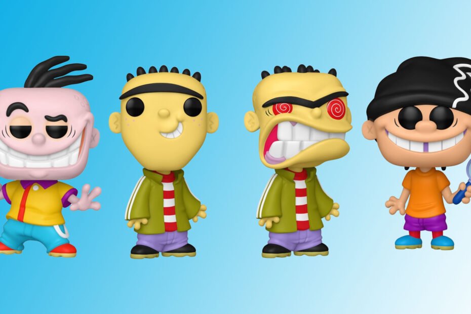 A volta triunfal de Ed, Edd n Eddy com novos Funko Pops!