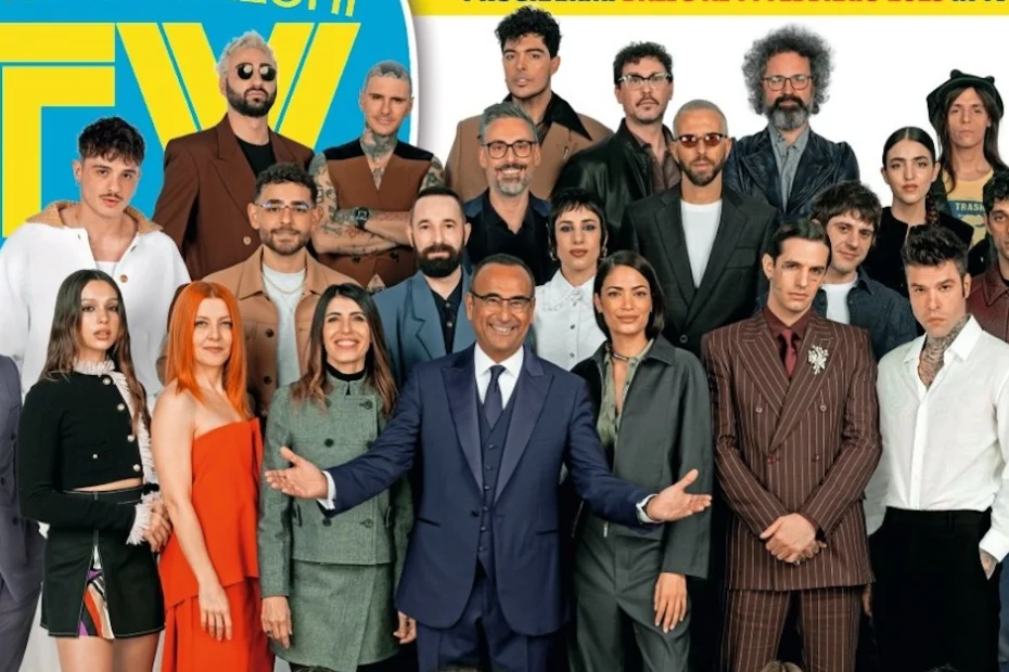 Sanremo 2025: Polêmicas e Surpresas na Capa da Revista!