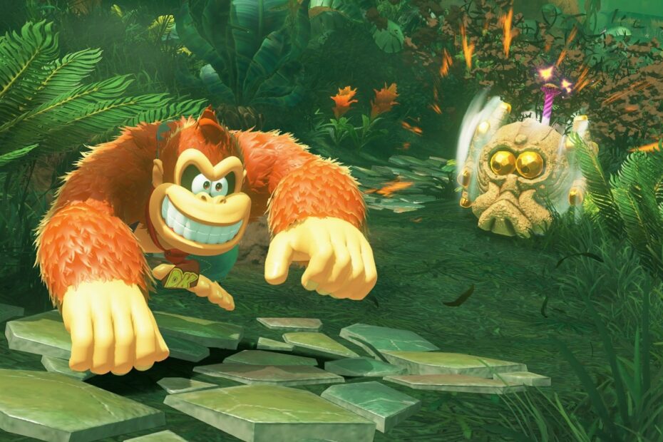 Recentemente, a Nintendo acidentalmente revelou um personagem surpresa do tão aguardado jogo "Donkey Kong Bananza", previsto para ser lançado em 17 de julho de 2025. A imagem, que apareceu no site da Nintendo da Coreia do Sul, mostrava a capa do jogo com uma versão "bebê" da personagem Pauline, que é conhecida por sua aparição em diversas franquias da Nintendo, mais recentemente como prefeita da New Donk City em "Super Mario Odyssey". Nintendo vaza personagem surpresa de Donkey Kong Bananza