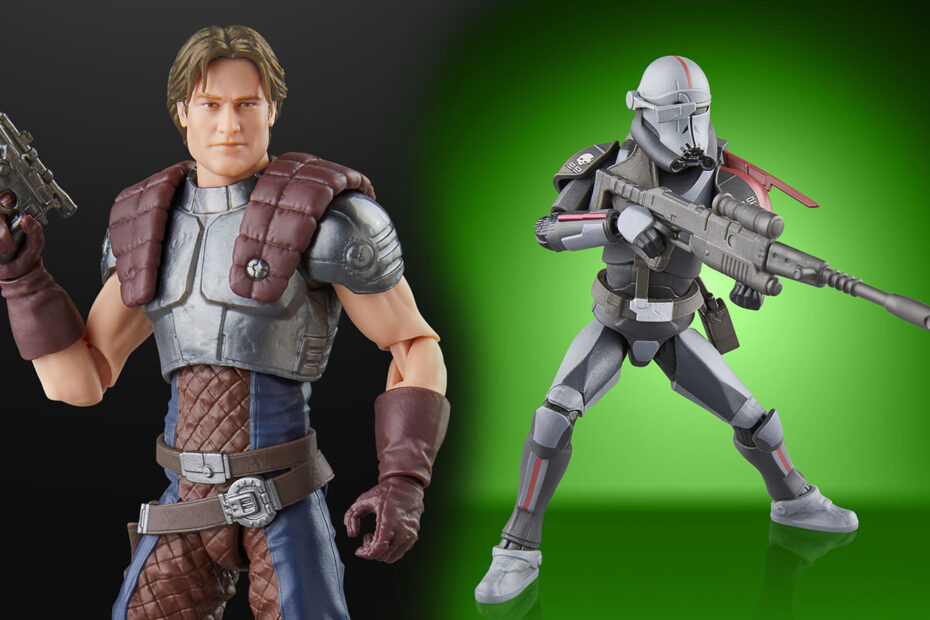 Novos bonecos de Star Wars: Dash Rendar e Crosshair ganham destaque