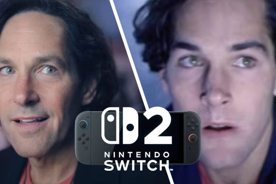 Paul Rudd retorna e faz história na nova campanha do Switch 2