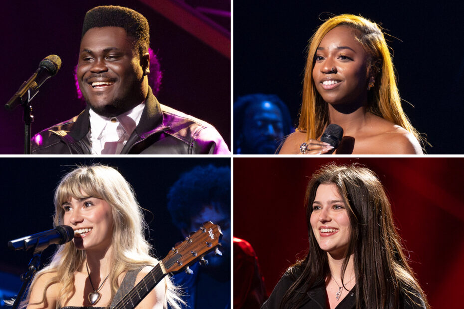 **American Idol encerra a rodada Showstoppers com anúncios surpreendentes — quem já está no Top 24?** Top 24 do American Idol: Surpresas na fase Showstoppers