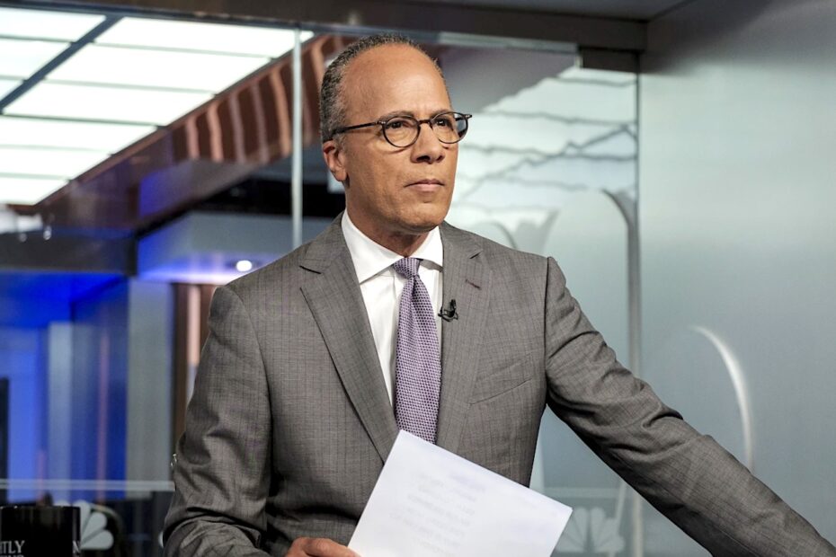 **Lester Holt se despede como âncora do NBC Nightly News** Adeus a Lester Holt: Uma Nova Era no Jornalismo da NBC