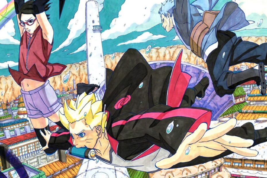 **Entrevista com Mikio Ikemoto: Revelações sobre Boruto e os Mistérios do Shinju** Himawari, poder escondido e as sombras de Boruto se revelam
