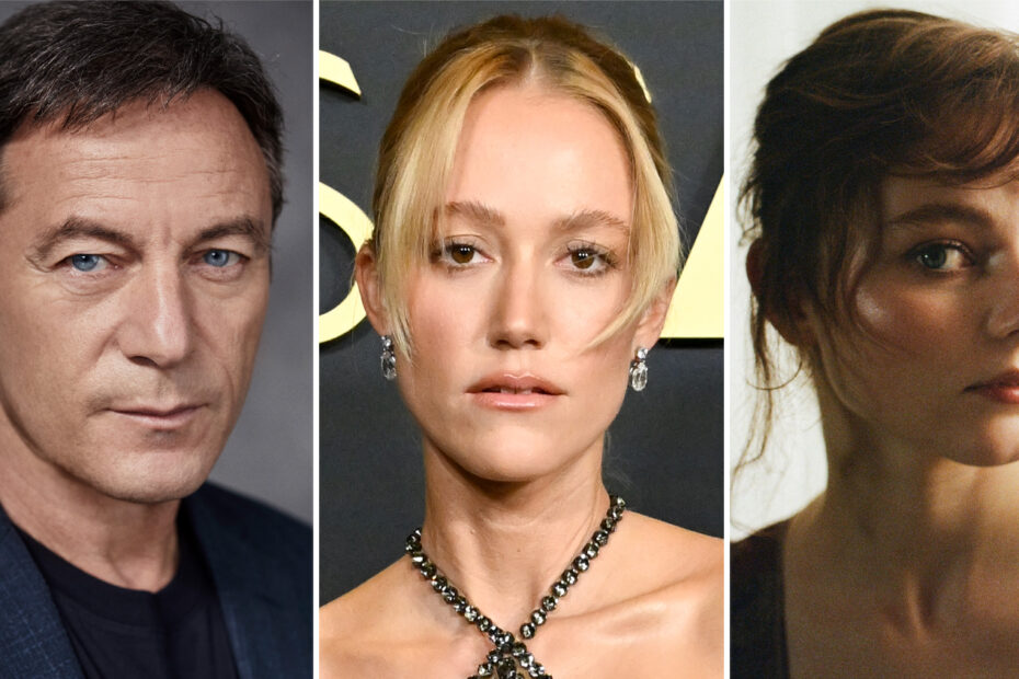 **Jason Isaacs se Junta a Maika Monroe e Thomasin McKenzie no Terror ‘Victorian Psycho’** Jason Isaacs se junta a Maika Monroe e Thomasin McKenzie em um misterioso terror gótico na Cannes Market