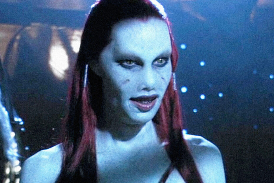 **Andee Frizzell e a Wraith Queen em Stargate Atlantis** O que Andee Frizzell desejava ver em Stargate Atlantis