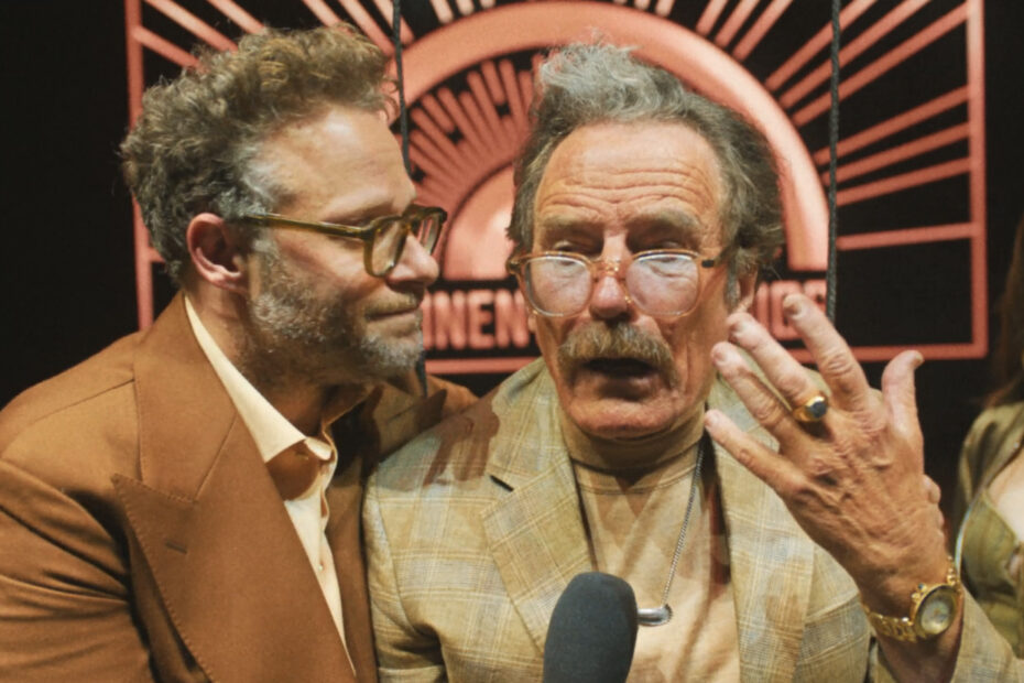 **Seth Rogen e o elenco de The Studio elogiam Bryan Cranston e seu incrível corpo** "Os Bastidores do Humor: A Surpreendente Jornada de Bryan Cranston"