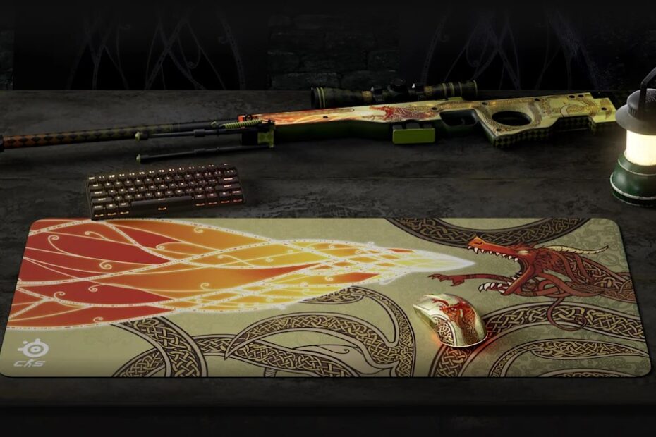**Gear de Dragon Lore do CS2: O Lançamento que Você Esperava** O Luxo do Gear SteelSeries Inspirado em Dragon Lore