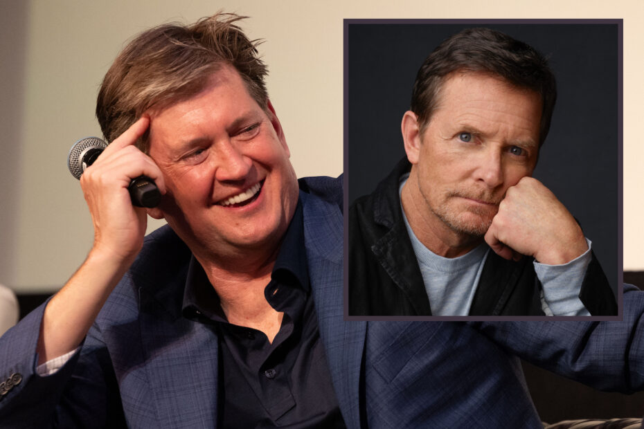 Reunião especial: Bill Lawrence e Michael J. Fox relembram momentos.
