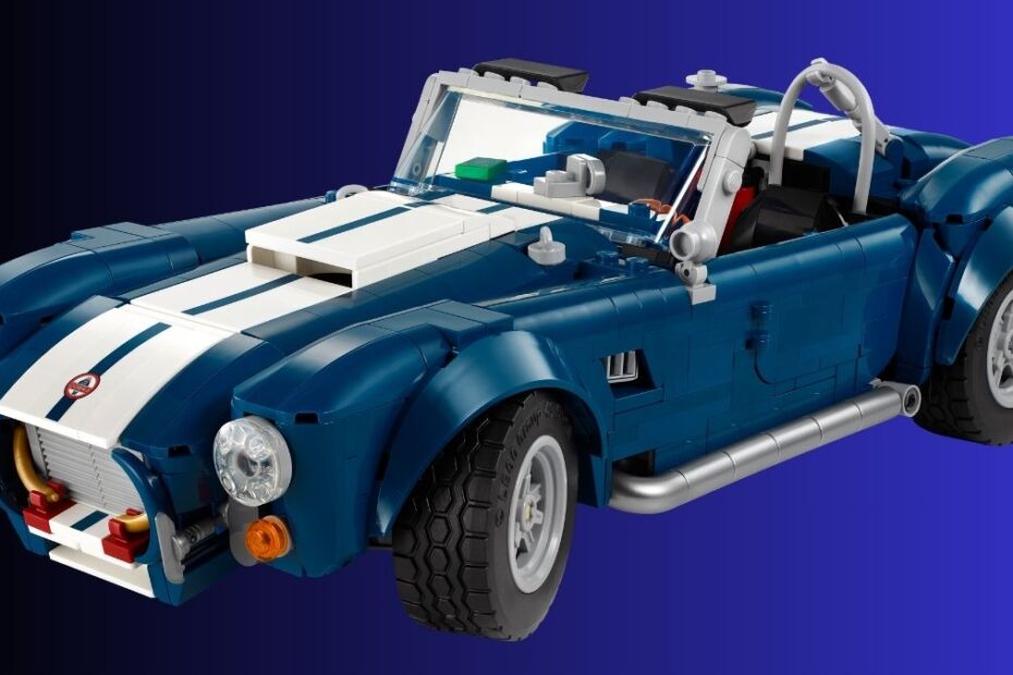 **LEGO Icons Shelby Cobra 427 S/C: Um Tributo à Potência Automotiva** Reviva a Lenda: LEGO Celebra o Shelby Cobra 427 S/C
