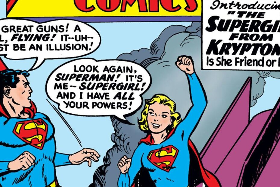**A INCRÍVEL ORIGEM DA SUPERGIRL NOS QUADRINHOS DA DC** A Origem Surreal de Supergirl: Um Legado de Krypton