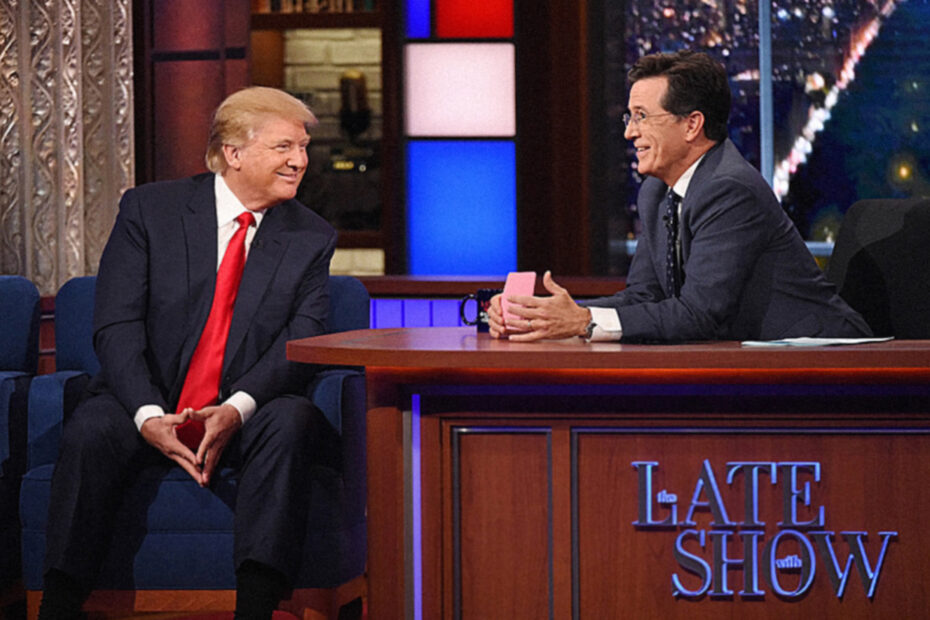 **Trump Celebra a Cancelamento de Stephen Colbert** A Revolução do Humor: O Fim de Colbert e as Reações Surpreendentes