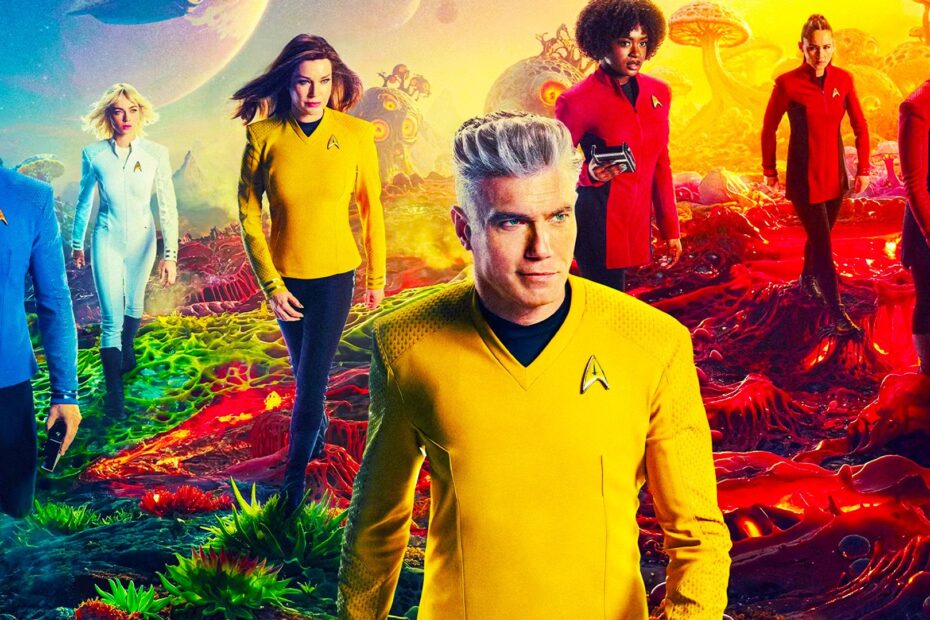 **Star Trek: Strange New Worlds e o Futuro da Franquia** Além de Strange New Worlds, Star Trek precisa olhar para o futuro