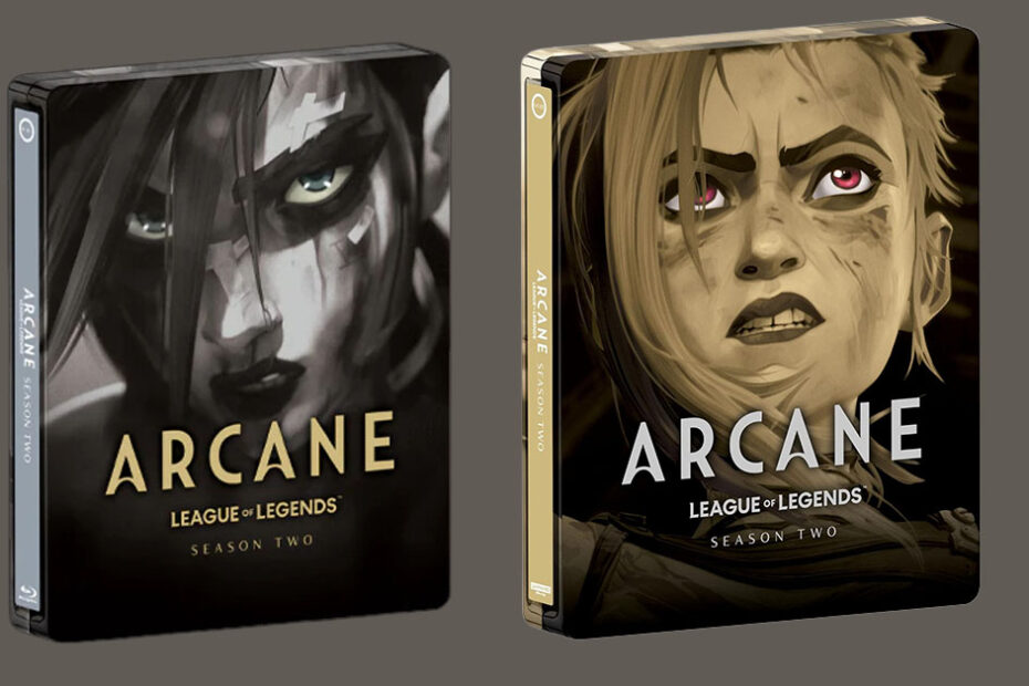 **Preços e Lançamento do Steelbook de Arcane** Pré-vendas do Steelbook 4K de Arcane Temporada 2 estão abertas