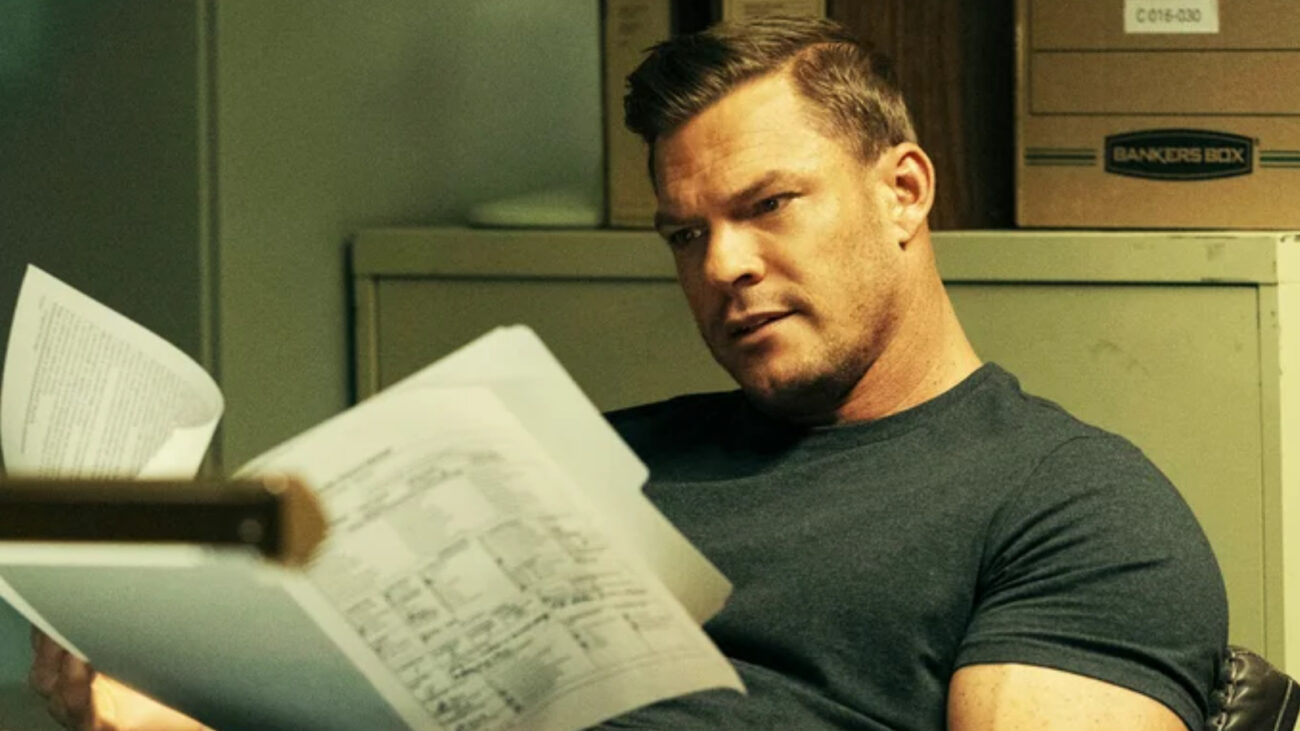 O livro de Jack Reacher que Alan Ritchson mais adora