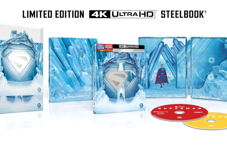 **Lançamento de Superman em 4K Blu-ray e Digital** Superman 4K: Prepare-se para a nova era do Homem de Aço!