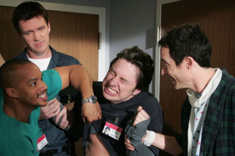 **A Comédia de Scrubs e seu Enigma Não Resolvido** A Piada do Nome do Zelador em Scrubs e o Reboot da Série