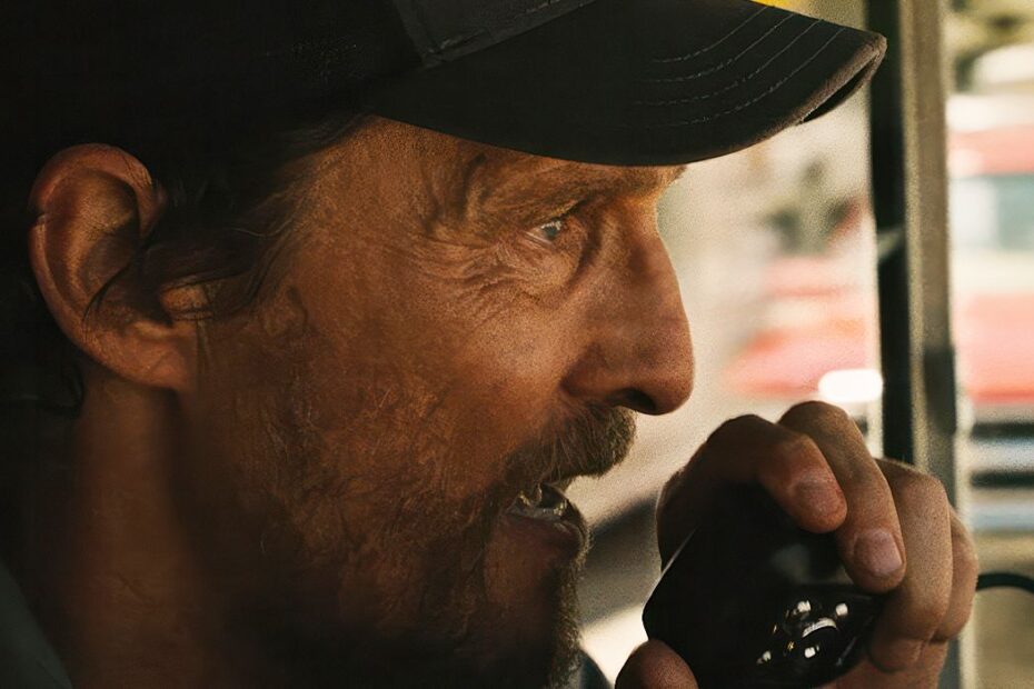 **Matthew McConaughey Encontra Redenção nas Chamas em 'The Lost Bus'** A Redenção de McConaughey nas Chamas em O Último Ônibus