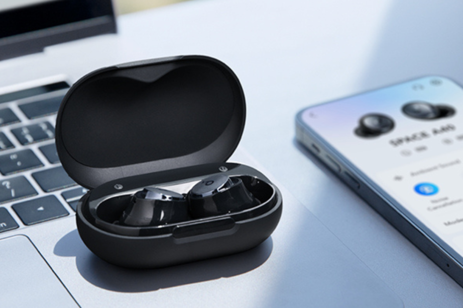 **Anker Soundcore Space A40: A Escolha Perfeita em Fones de Ouvido** Fones de ouvido imbatíveis: qualidade e preço inigualáveis!