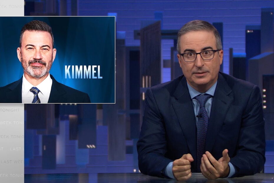 **John Oliver Critica Disney e Bob Iger pela Suspensão de Jimmy Kimmel** "John Oliver Desafia a Censura e Defende Jimmy Kimmel"