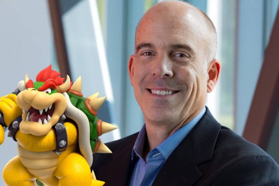 **Doug Bowser Anuncia Aposentadoria da Nintendo e É Substituído por Presidente Feminina** Nintendo ganha nova era: a primeira mulher à frente da empresa!