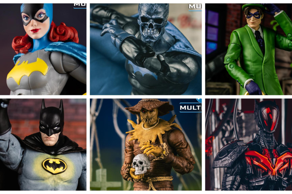 **Novos Lançamentos da McFarlane Toys: Figuras da DC Multiverse** Novas figuras da DC: Scarecrow, Batgirl e mais disponíveis!