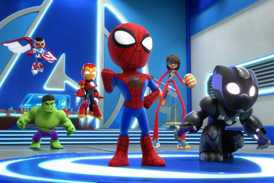 Spidey e Iron Man: A Nova Aventura da Marvel para o Público Infantil Spidey e Iron Man: Aventura Divertida para os Pequenos Fãs