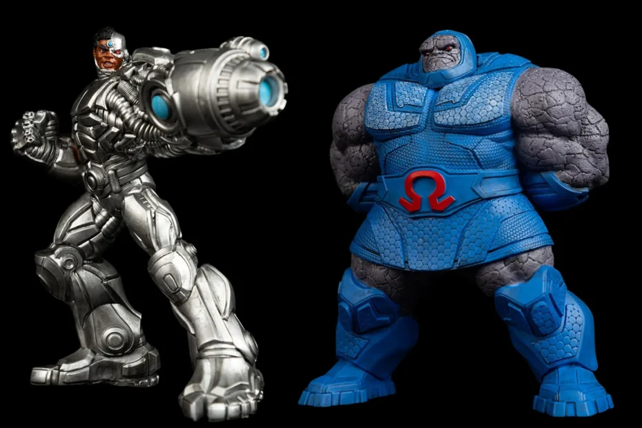 MCFARLANE TOYS Lança Novas Figuras Limitadas: DARKSEID e CYBORG Disponíveis para Pré-Venda Novas figuras de Darkseid e Cyborg: amor e ação em 2025!