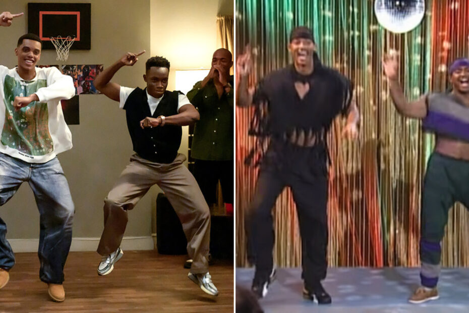 O Elenco de "Bel-Air" Recria a Icônica Dança 'Jump On It' em sua Temporada Final Revivendo a Magia: Elenco de Bel-Air Arrasa no 'Jump On It'