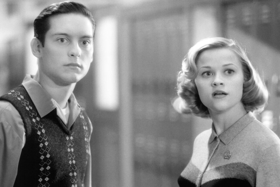 Antes de Spider-Man: Tobey Maguire em um Flop Fantástico com Reese Witherspoon A busca pela cor em um mundo de repressão e monotonia