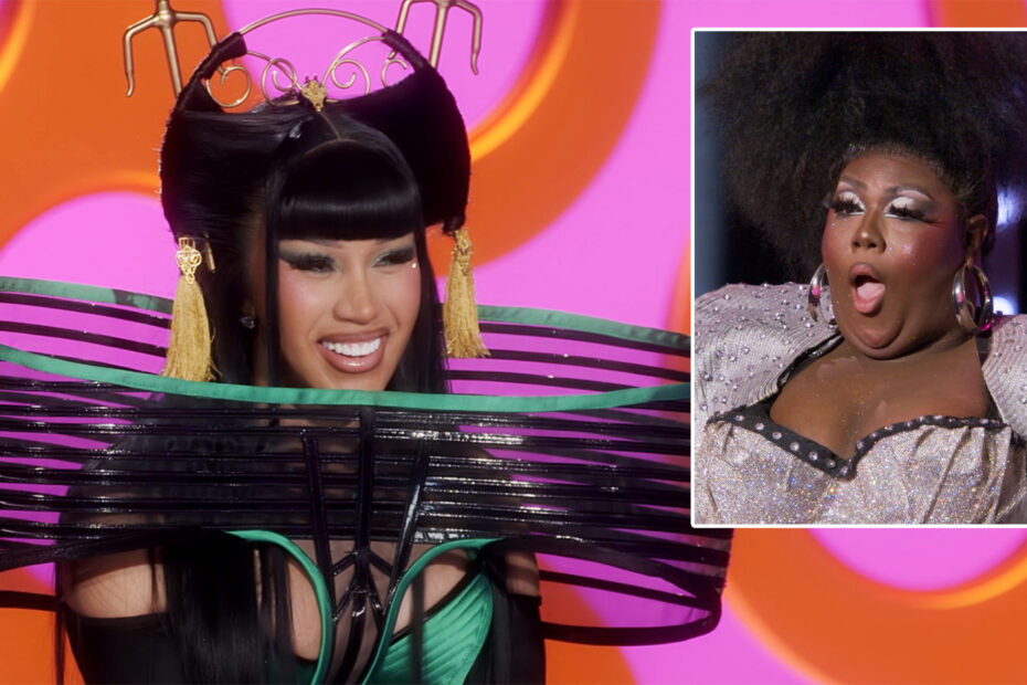 CARDI B É A JUIZ VILÃO NA ESTREIA DA 18ª TEMPORADA DE RUPAUL'S DRAG RACE Cardi B Arrasa como Juíza Vilã em Drag Race: Quem Impressiona?