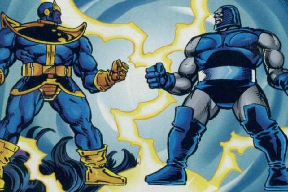 Darkseid vs Thanos: Quem é o Mais Poderoso? Darkseid e Thanos: Quem é o Verdadeiro Titã do Poder?