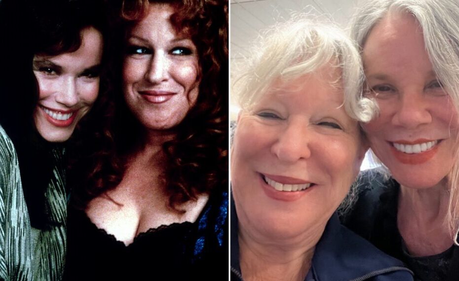 Bette Midler e Barbara Hershey se reúnem quase 40 anos após sucesso de Beaches Bette Midler e Barbara Hershey celebram reencontro emocionante