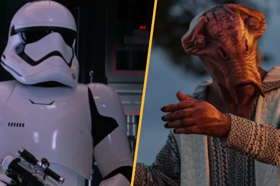 7 A-LIST ACTORS WHO HID IN STAR WARS Atores famosos que surpreenderam em pequenos papéis em Star Wars