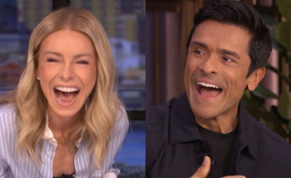 Mark Consuelos se emociona em aniversário surpreendente no programa