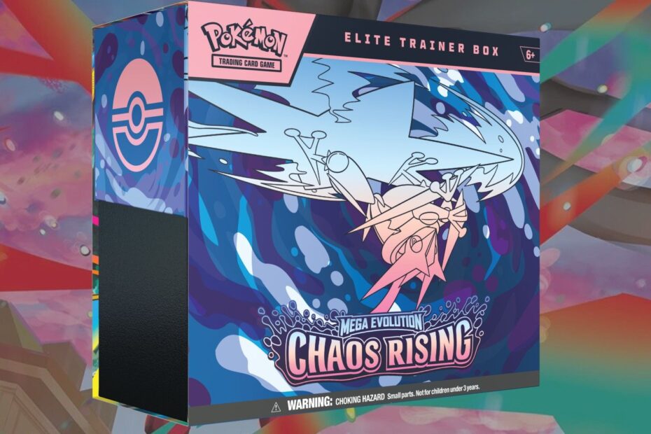 Nova coleção Chaos Rising traz Mega Evoluções e surpresas no TCG