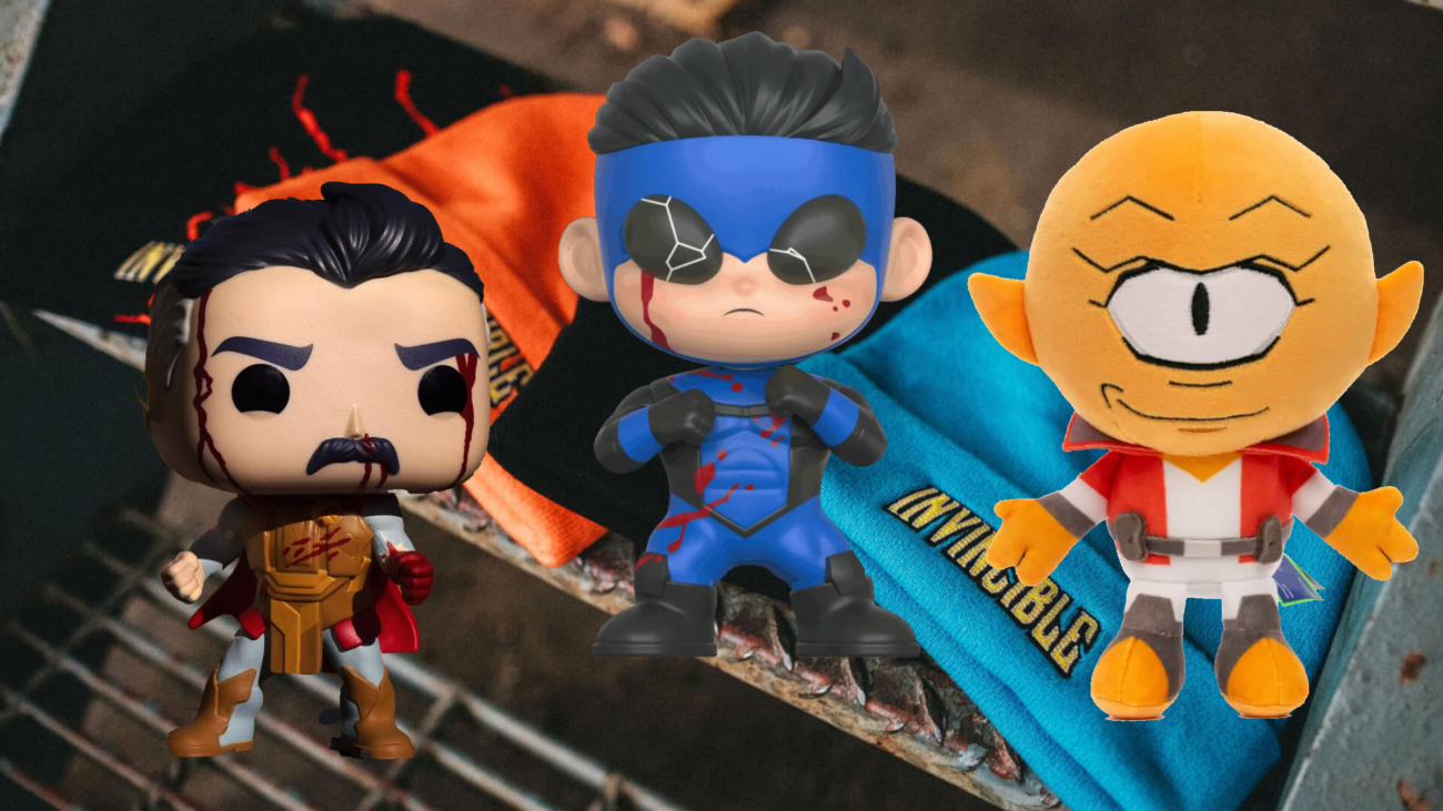 Invincible Props Novos produtos de Invincible prometem aquecer fãs antes da estreia