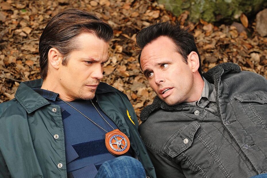 Relação intensa entre Olyphant e Goggins em Justified é revelada